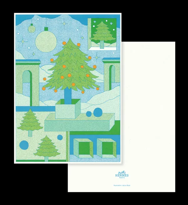 Hermès holiday invitation