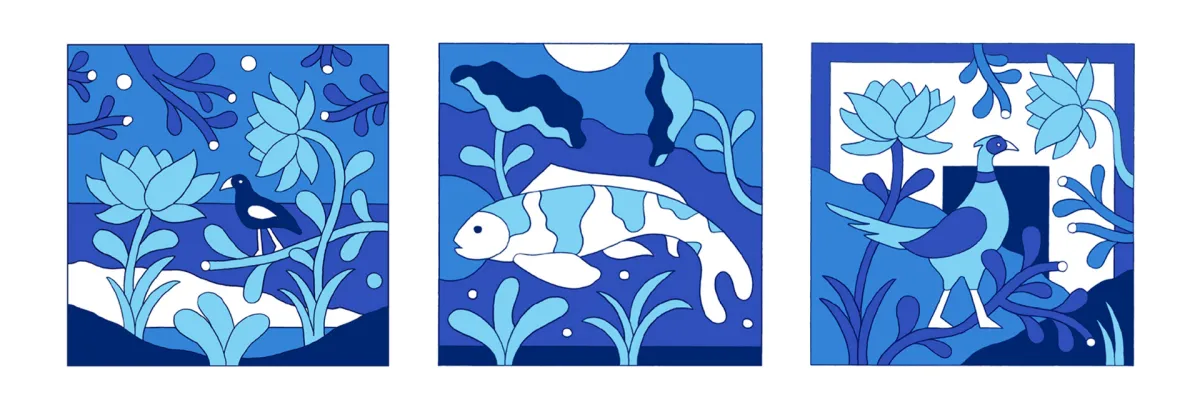 Porcelain collection